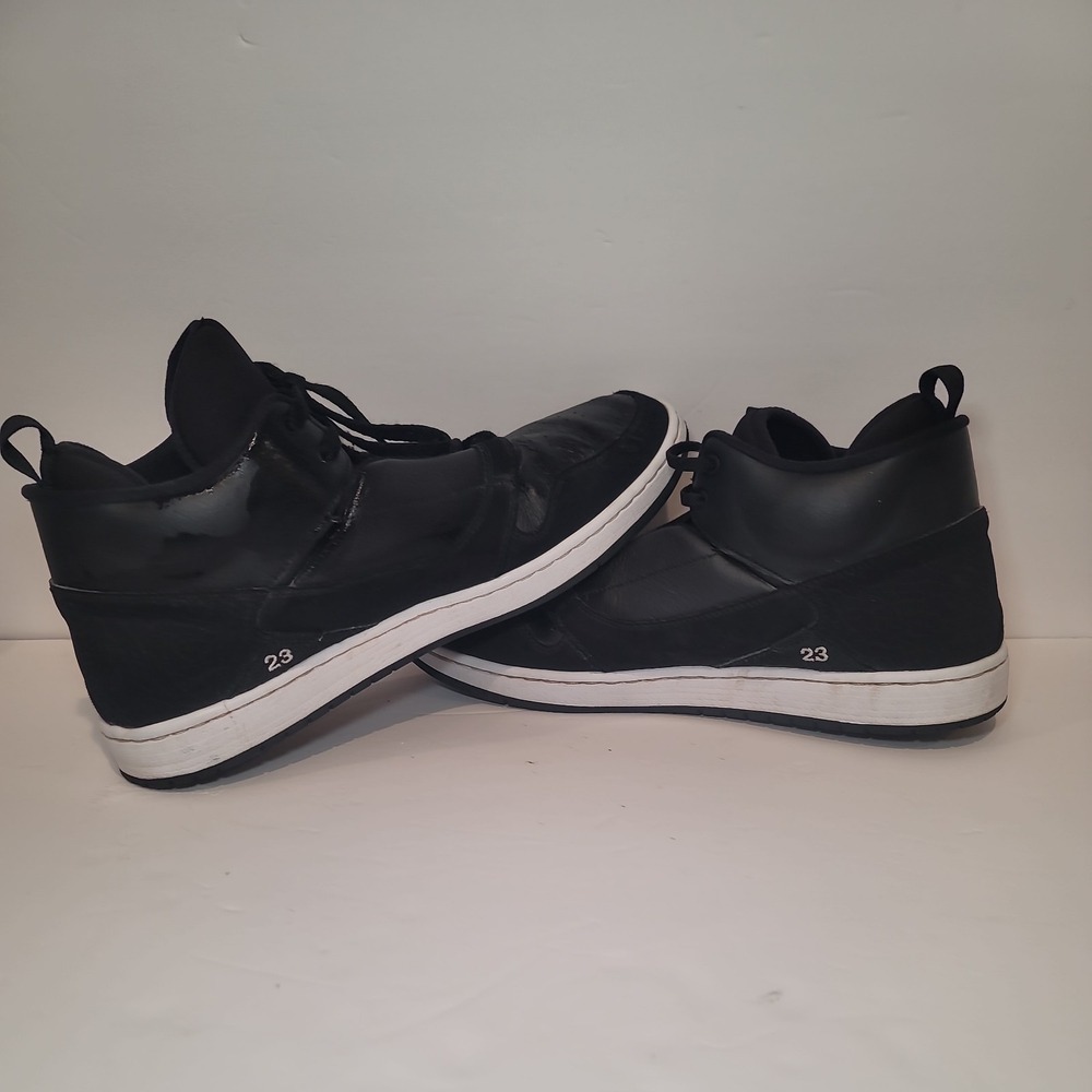 Air Jordan Mens Fadeaway Basketball Shoes Black A01329-011 2018 Lace Up 13M - Picture 4 of 7